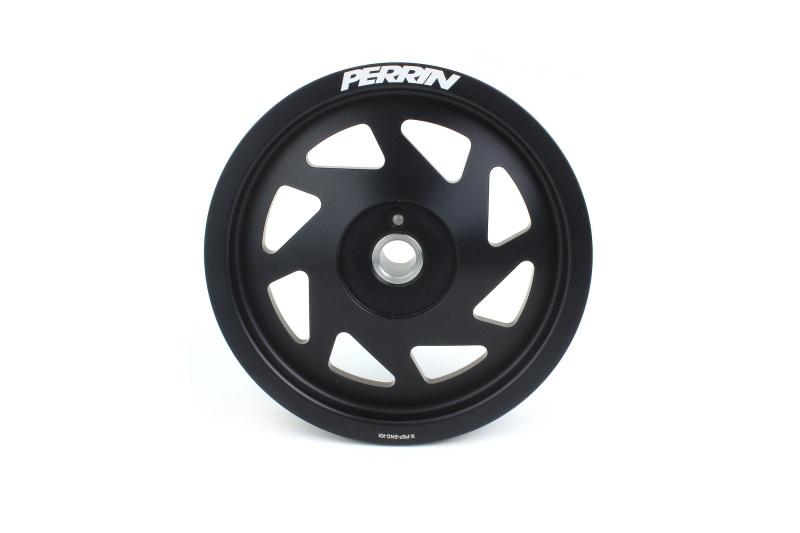 Toyota GR86 Crank Pulley - Perrin Performance - Lightweight - Black - `22-`25 Toyota GR86 Crank Pulley - Perrin Performance - Lightweight - Black - `22-`25